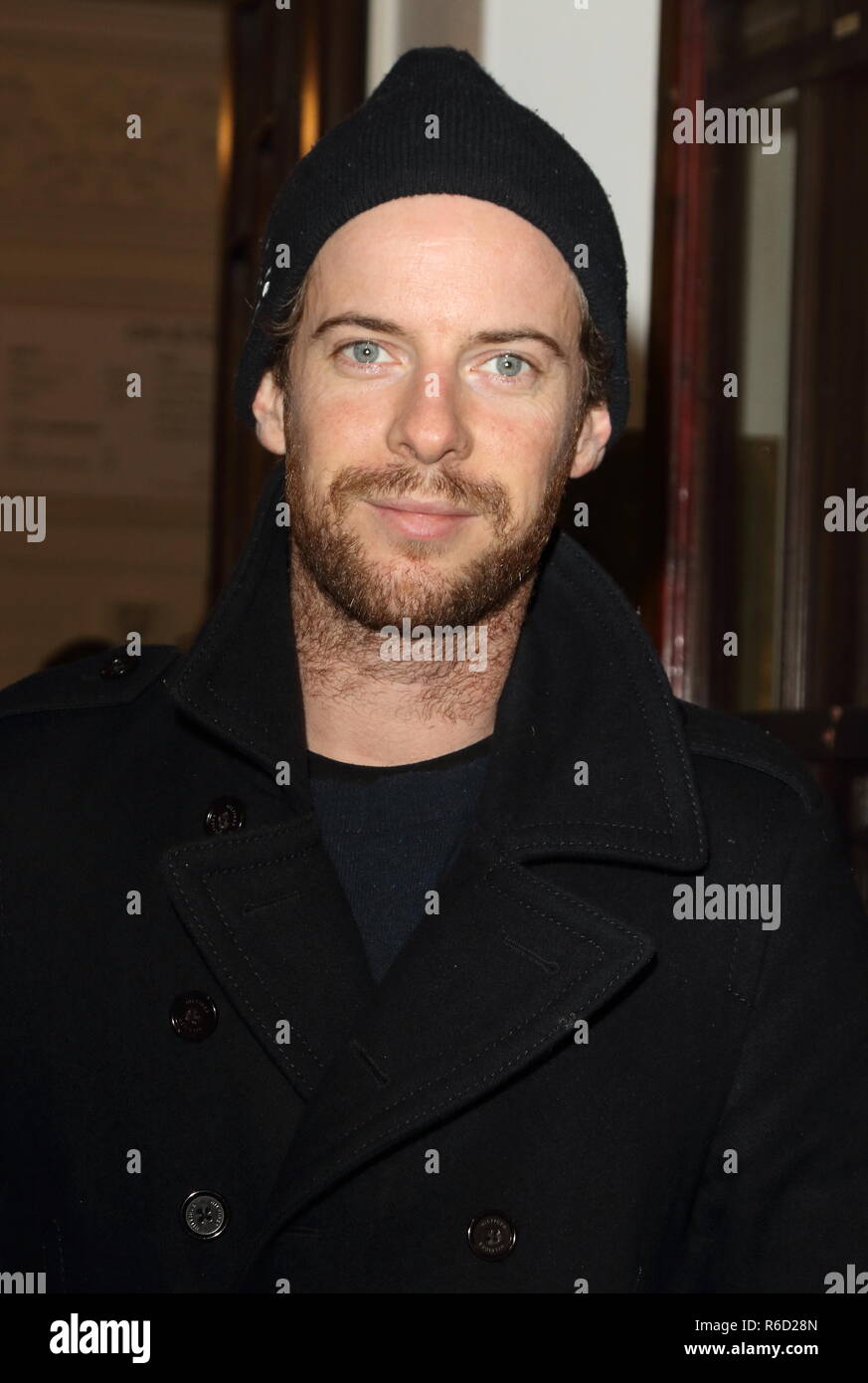 Luke Treadaway au vrai Presse Ouest nuit au Vaudeville Theatre. Banque D'Images