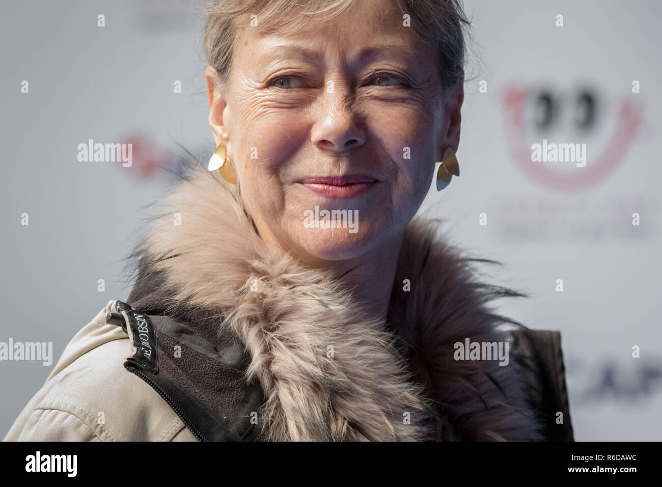 Londres, Royaume-Uni. 5 déc, 2018. L'actrice britannique Jenny Agutter OBE assiste à l'assemblée annuelle de la journée caritative ICAP Crédit : Guy Josse/Alamy Live News Banque D'Images