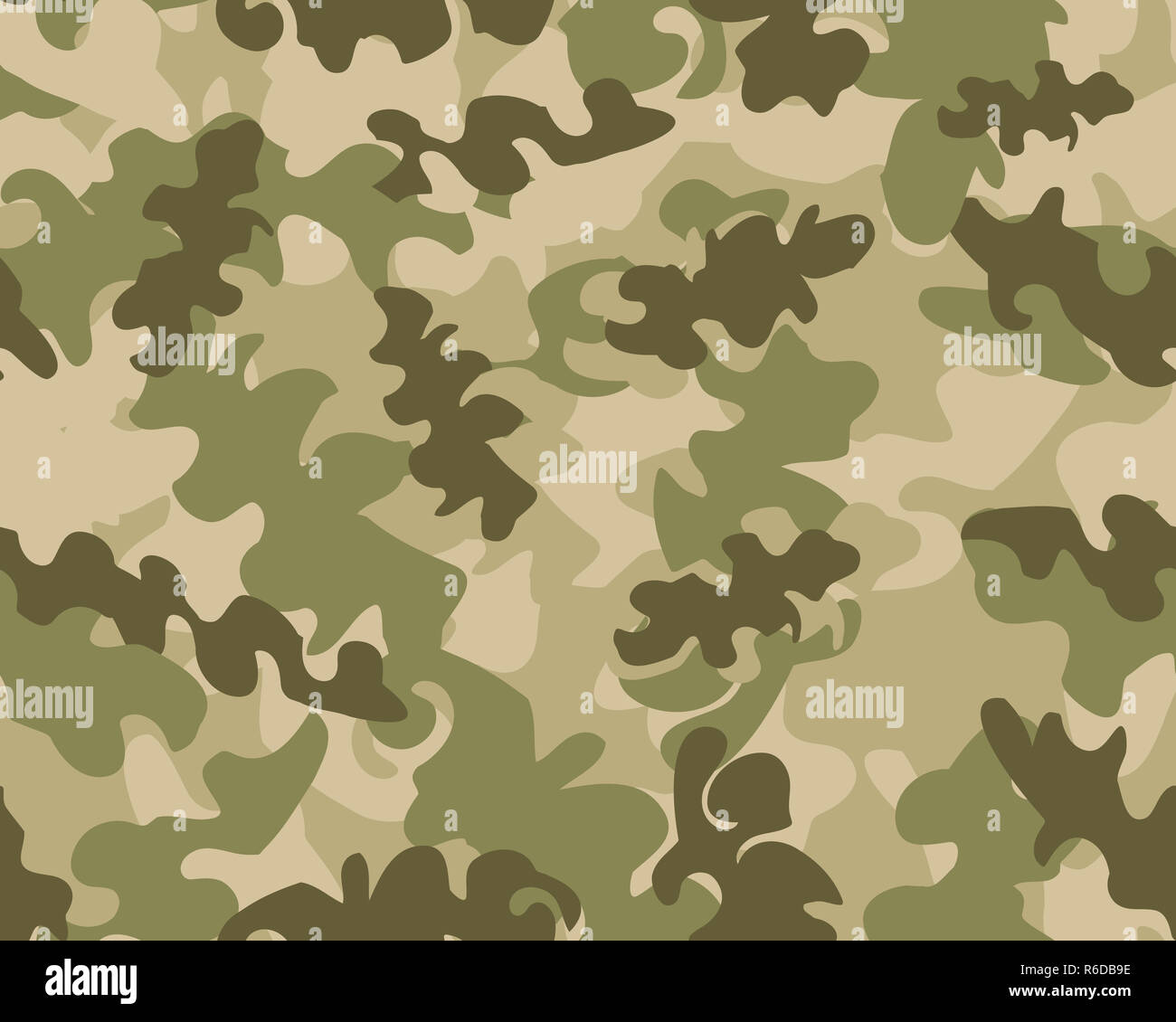 Camouflage background seamless vector illustration. À la mode militaire texture géométrique abstraite. Banque D'Images