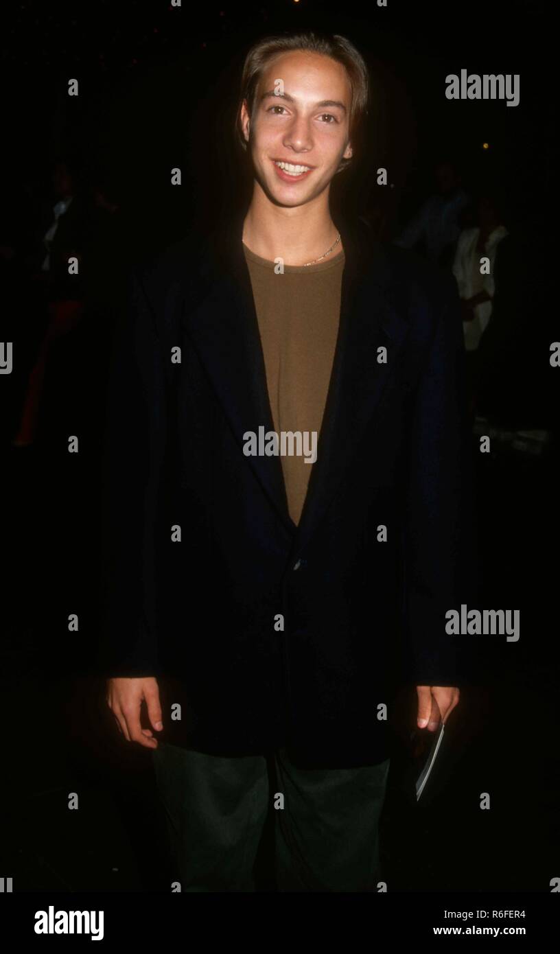 LOS ANGELES, CA - le 24 mars : l'Acteur Jonah Blechman assiste à la Warner Bros Pictures' 'Ce Boy's Life' Premiere le 24 mars 1993 à la director's Guild of America à Los Angeles, Californie. Photo de Barry King/Alamy Stock Photo Banque D'Images