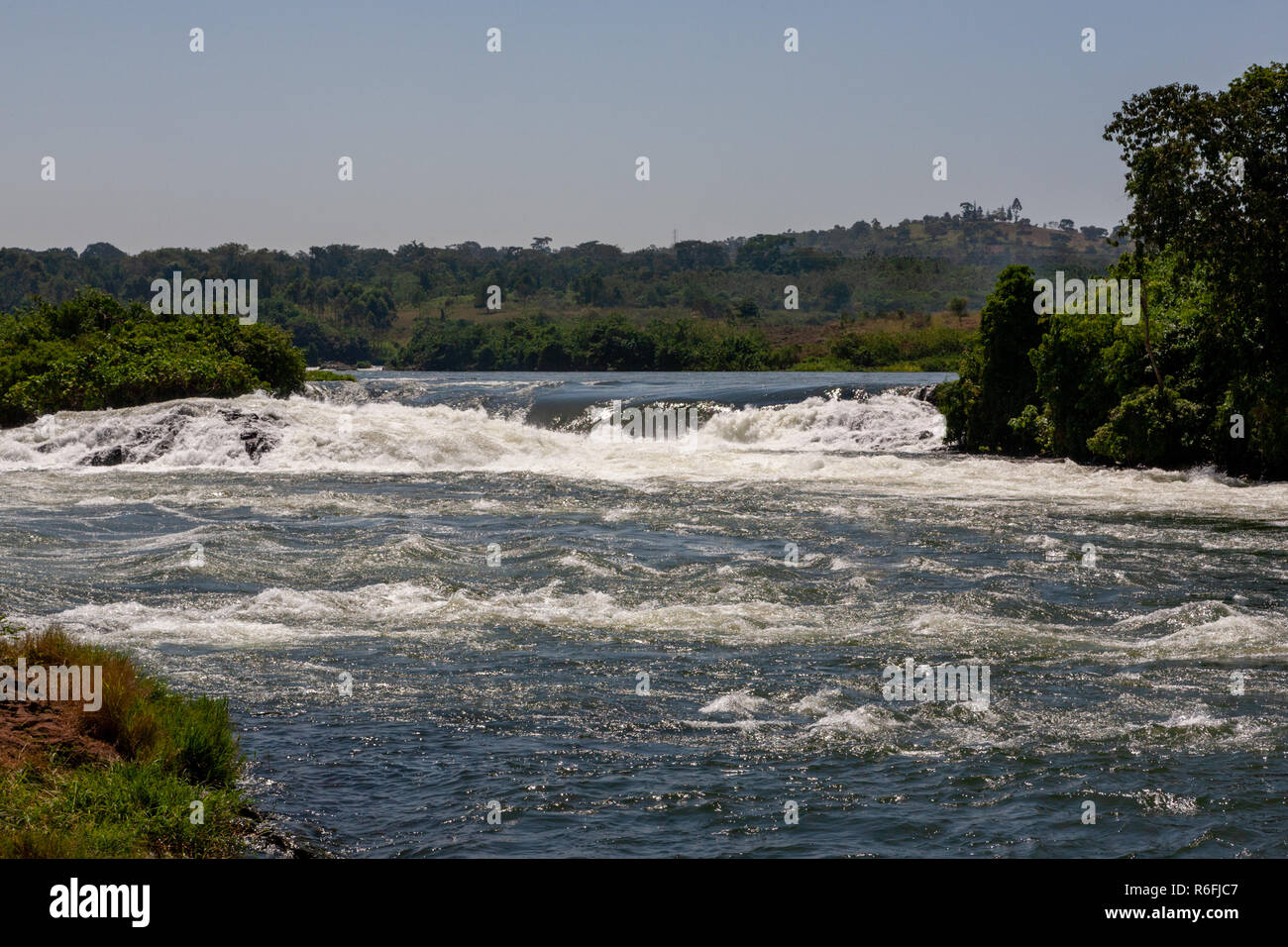 Chutes de Bujagali Banque D'Images