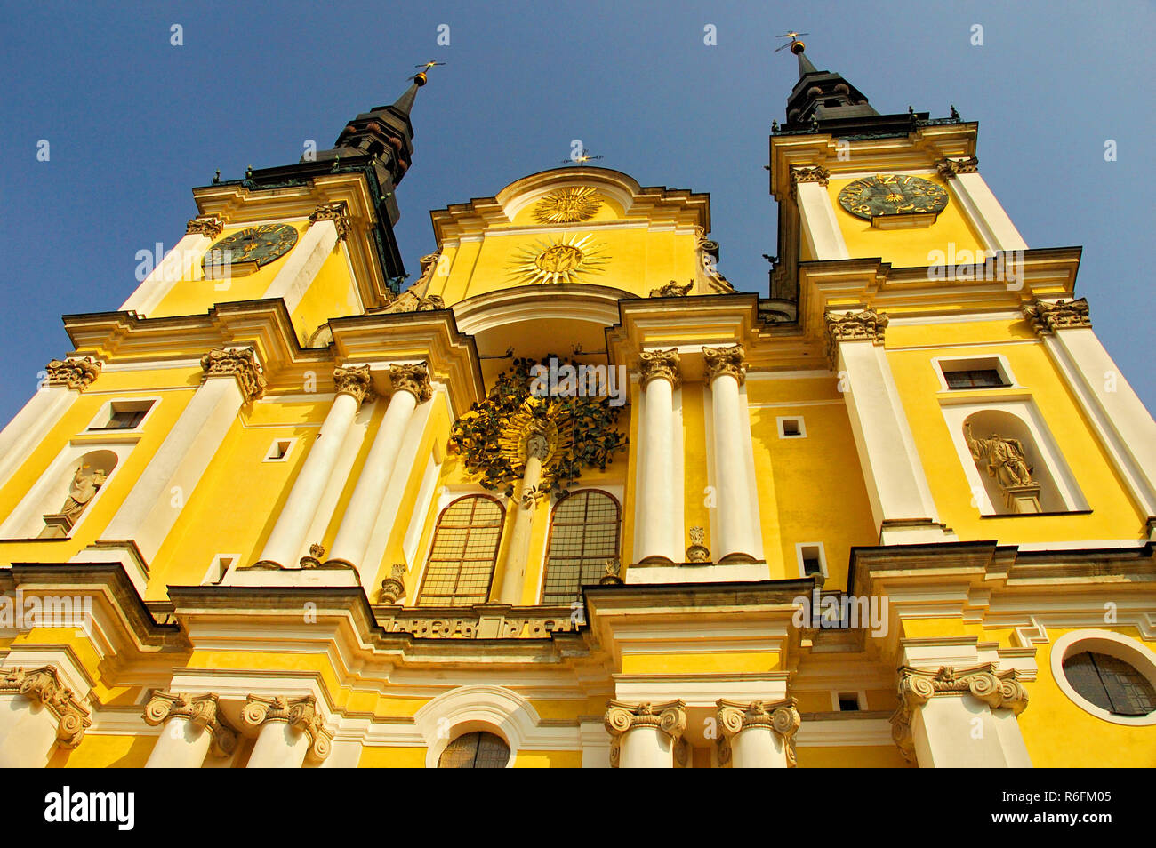 Swieta Lipka (chaux), Saint de l'église de pèlerinage Baroque de la région de la Mazurie, Pologne Banque D'Images