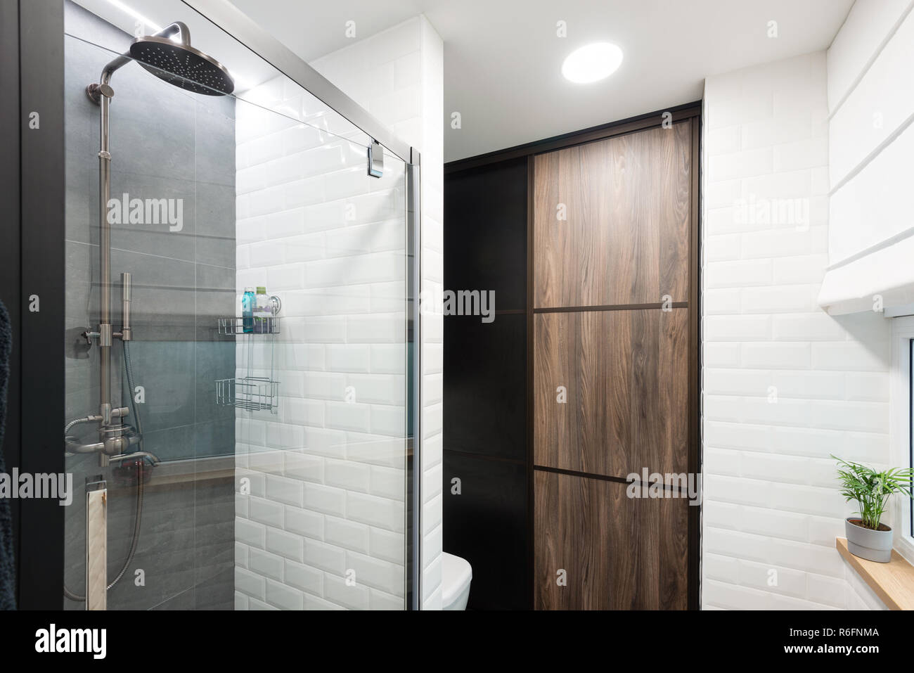Salle de bains moderne intérieur Banque D'Images