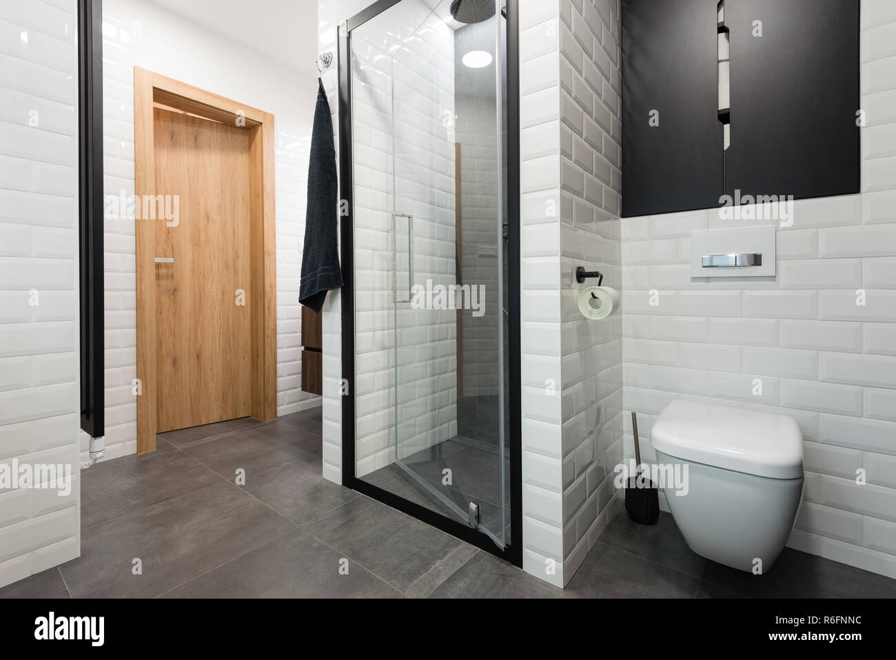 Salle de bains moderne intérieur Banque D'Images