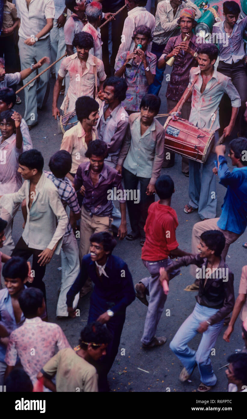 Ganesh Festival, Mumbai, Maharashtra, Inde Banque D'Images