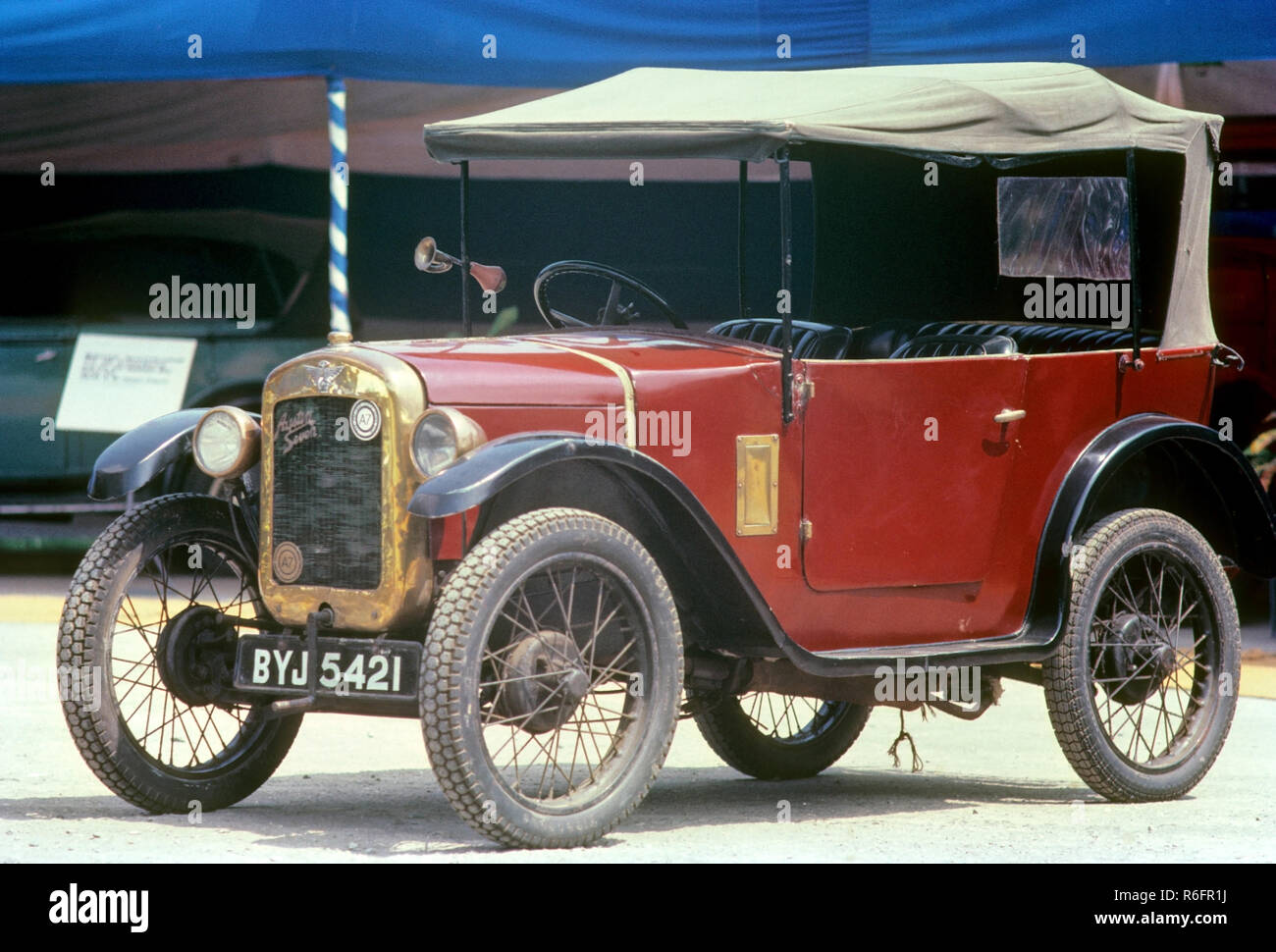 Véhicules automobiles Automobiles, Austin 1928 Banque D'Images