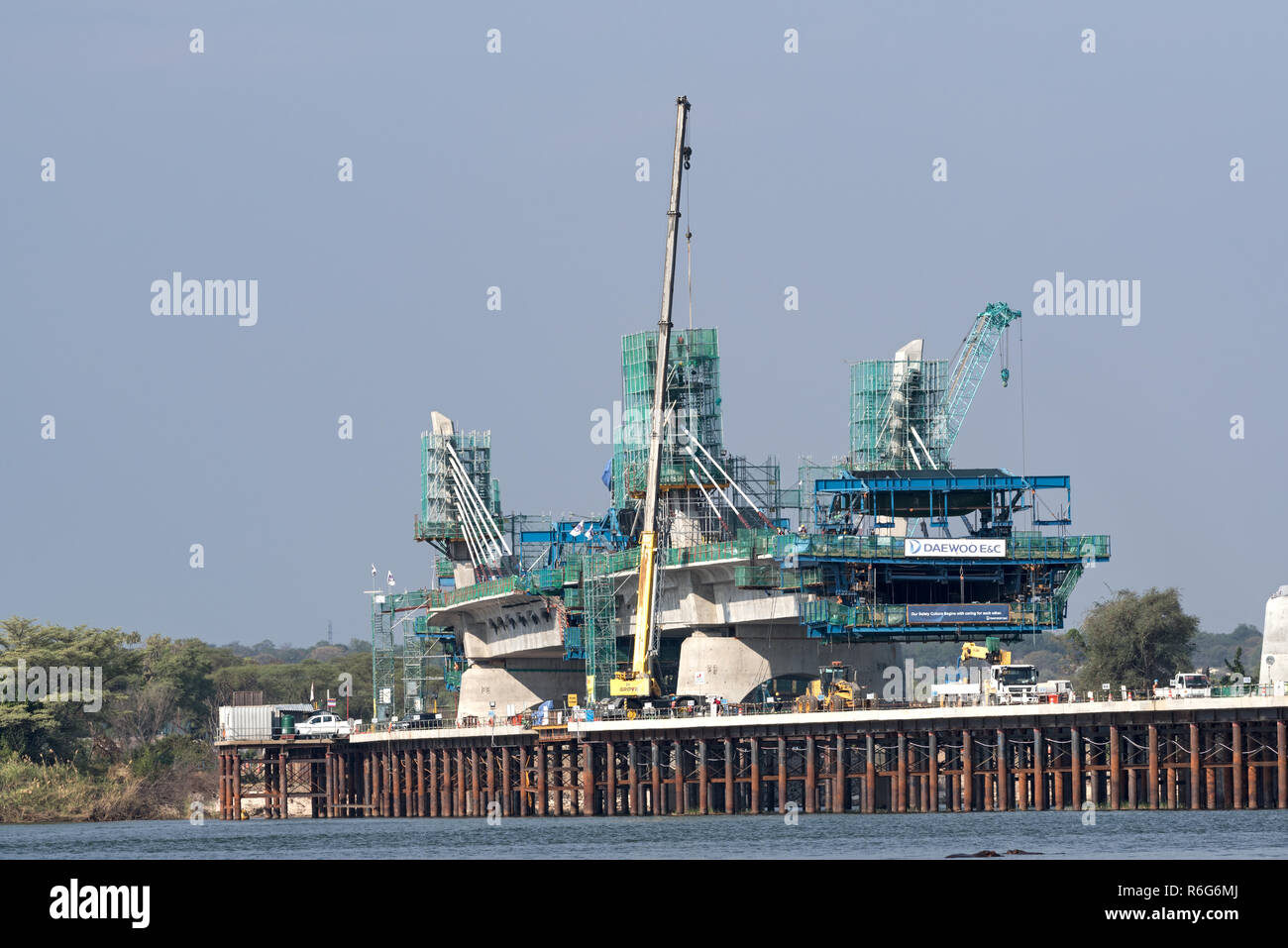 Pont de kazungula Banque de photographies et d’images à haute