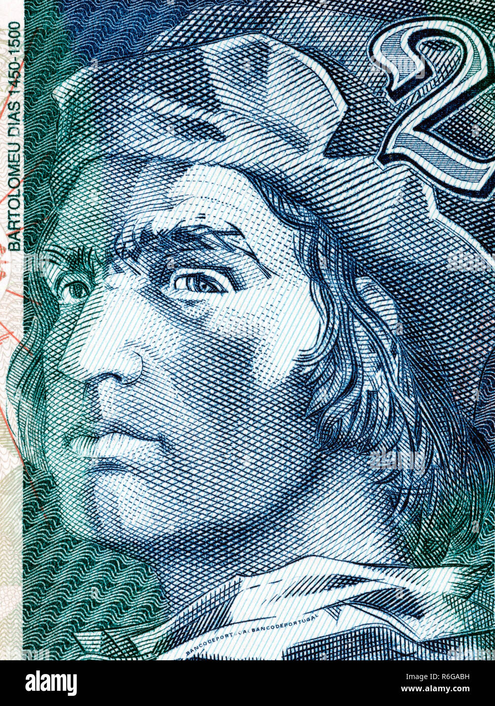 Bartolomeu Dias portrait Banque D'Images