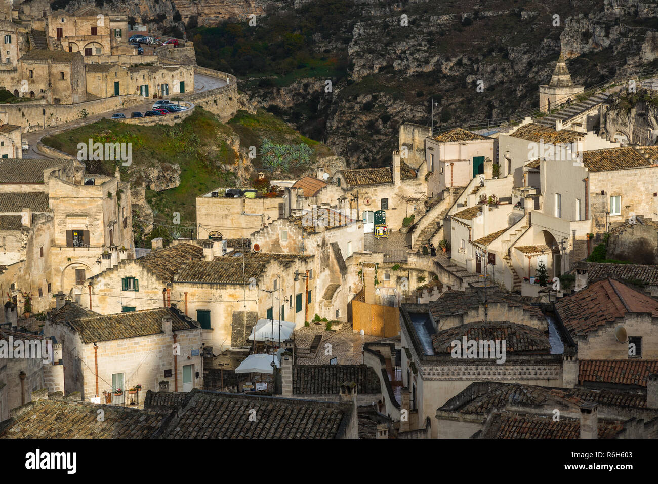 Matera, Capitale européenne de la Culture 2019 Banque D'Images