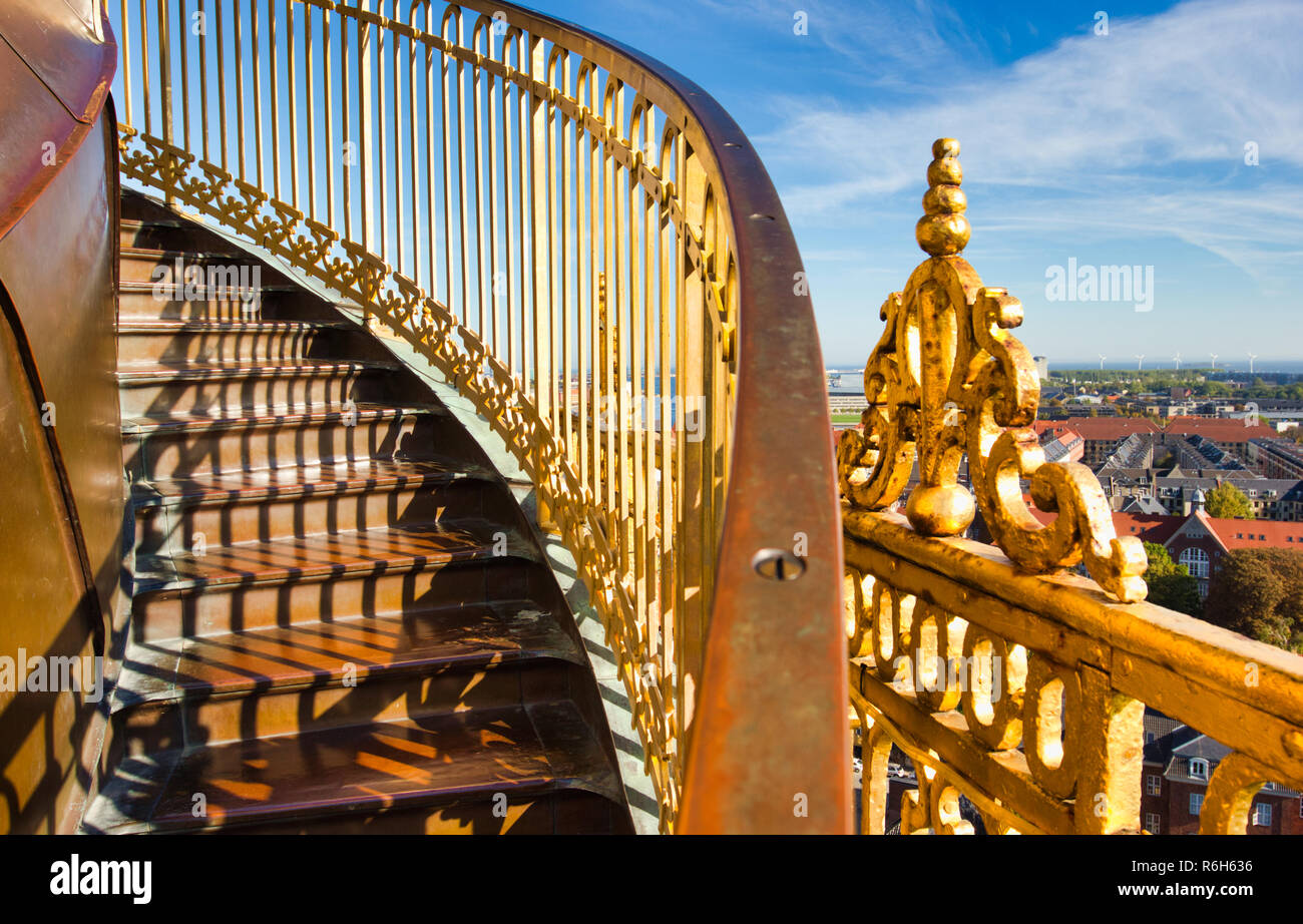 L'église de Notre Sauveur (Vor Frelsers avec Kirke), Christiania, Copenhague, Danemark, Scandinavie Banque D'Images