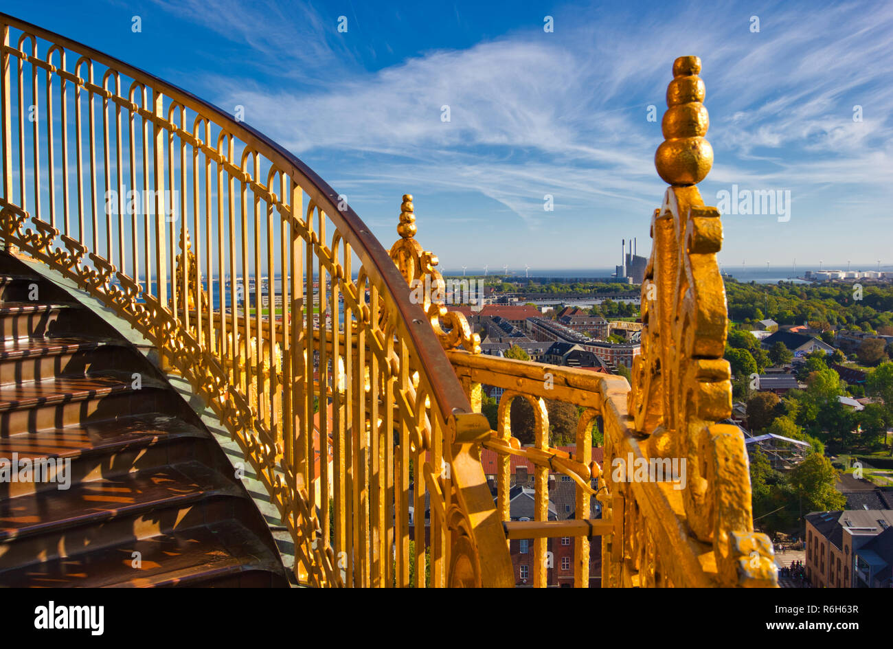 L'église de Notre Sauveur (Vor Frelsers avec Kirke), Christiania, Copenhague, Danemark, Scandinavie Banque D'Images