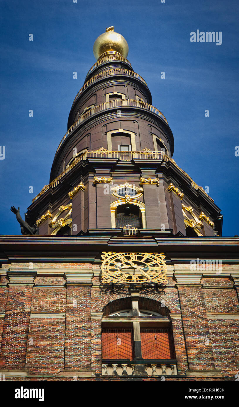 L'église de Notre Sauveur (Vor Frelsers avec Kirke), Christiania, Copenhague, Danemark, Scandinavie Banque D'Images