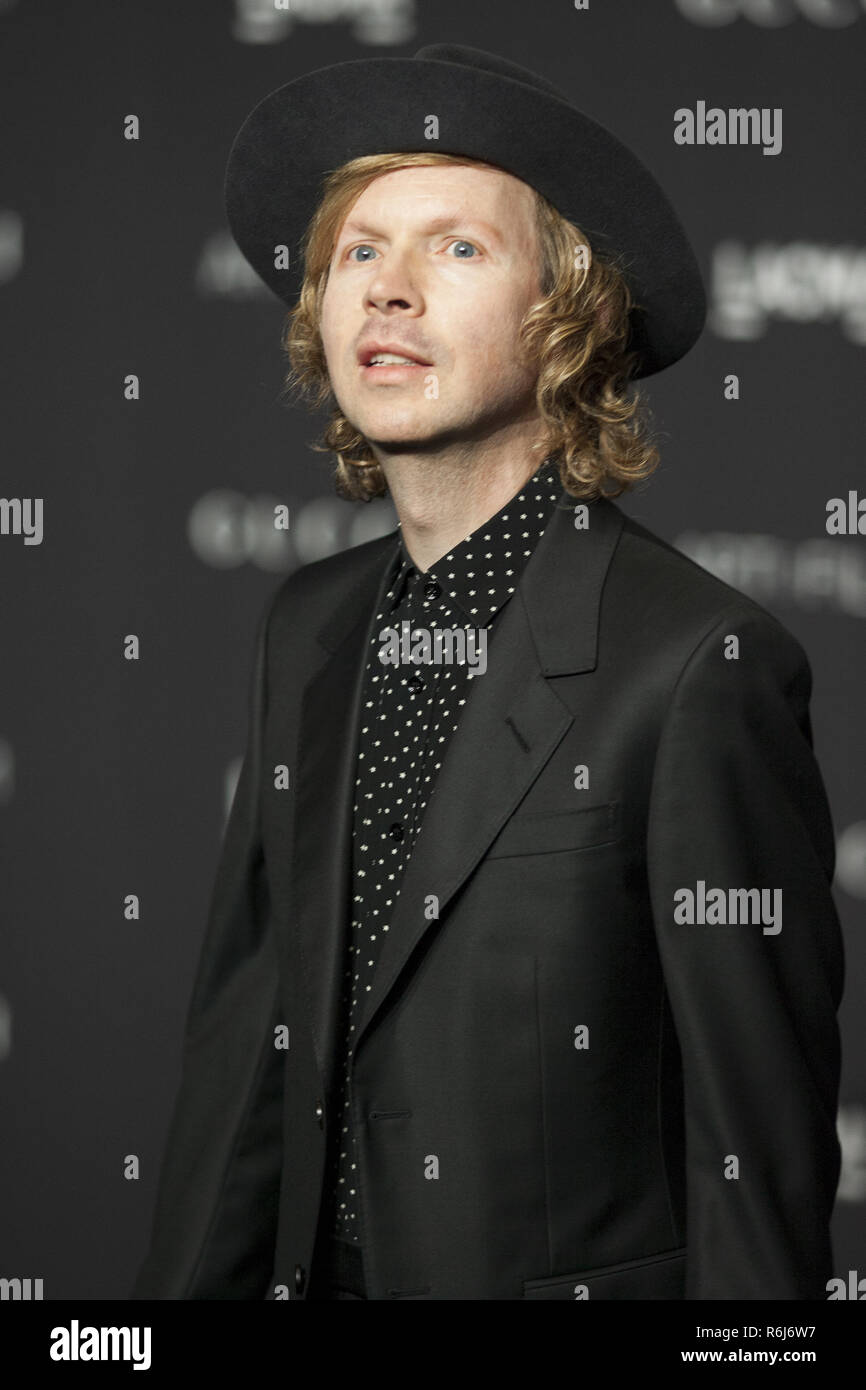 2018 Art LACMA +Film Gala, qui a eu lieu au Los Angeles County Museum of Art de Los Angeles, Californie. En vedette : Beck Où : Los Angeles, California, United States Quand : 03 novembre 2018 Crédit : Tony Forte/WENN Banque D'Images