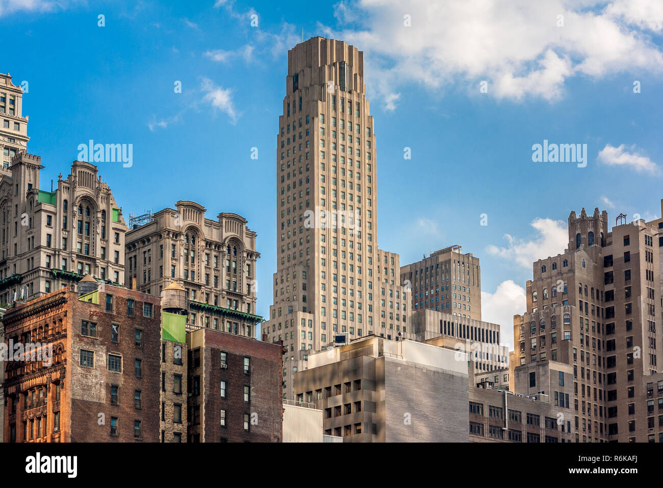 Skyline de New York, New York, USA Banque D'Images