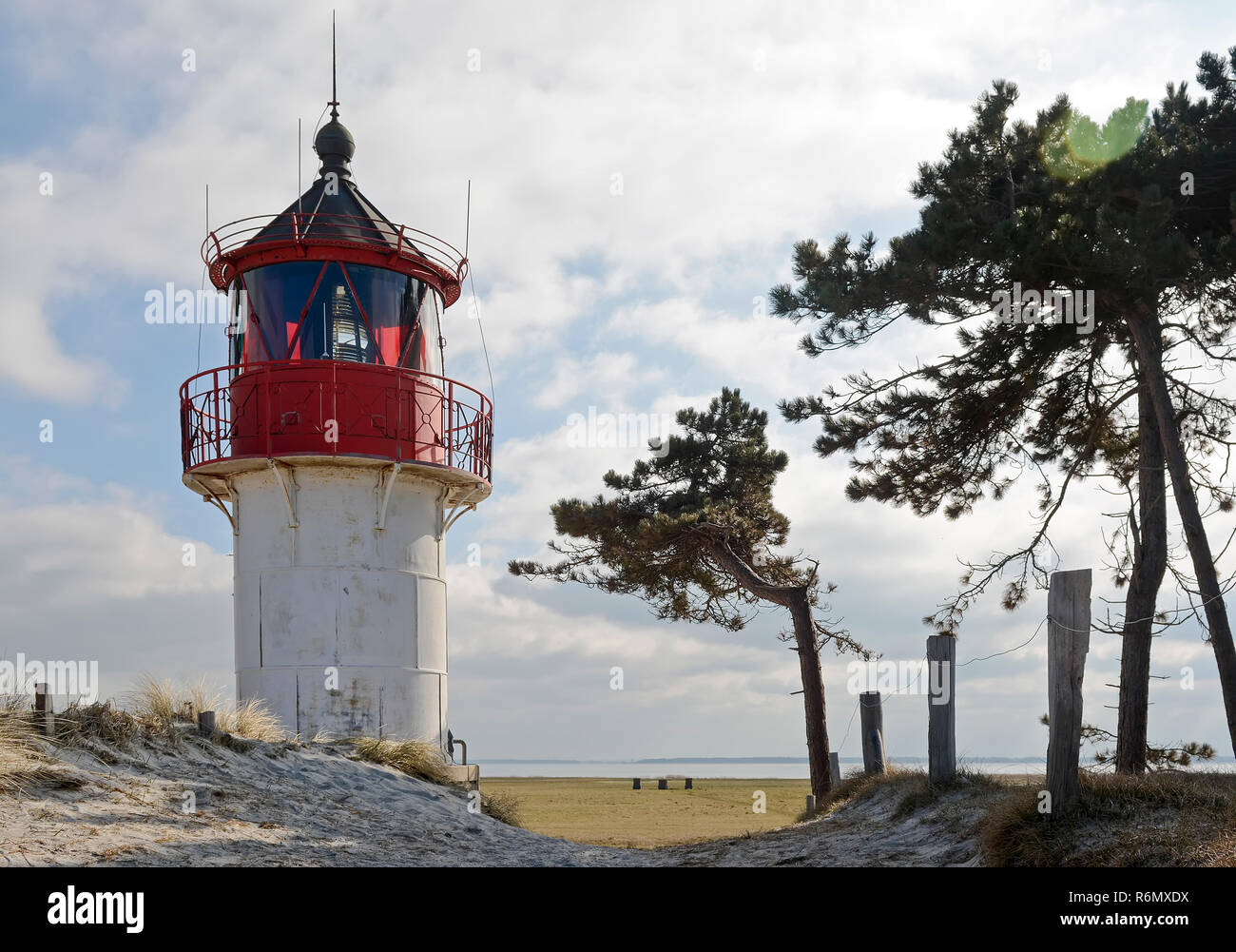 Leuchtturm ( Gellen,hiddensee Banque D'Images