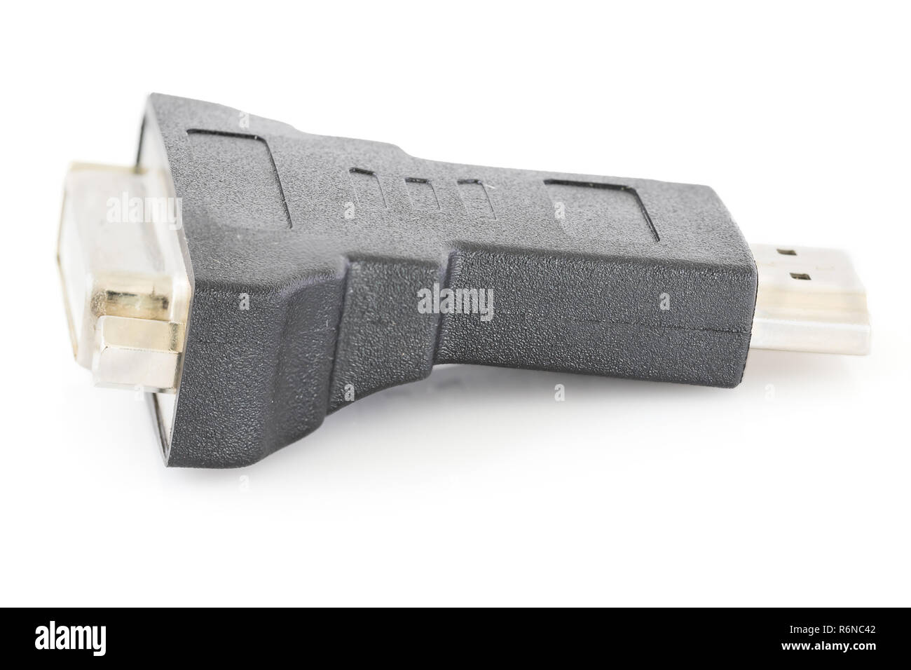 Le convertisseur DVI vers HDMI Banque D'Images