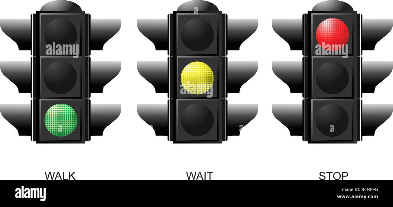 Signal de trafic Banque d'images vectorielles - Alamy