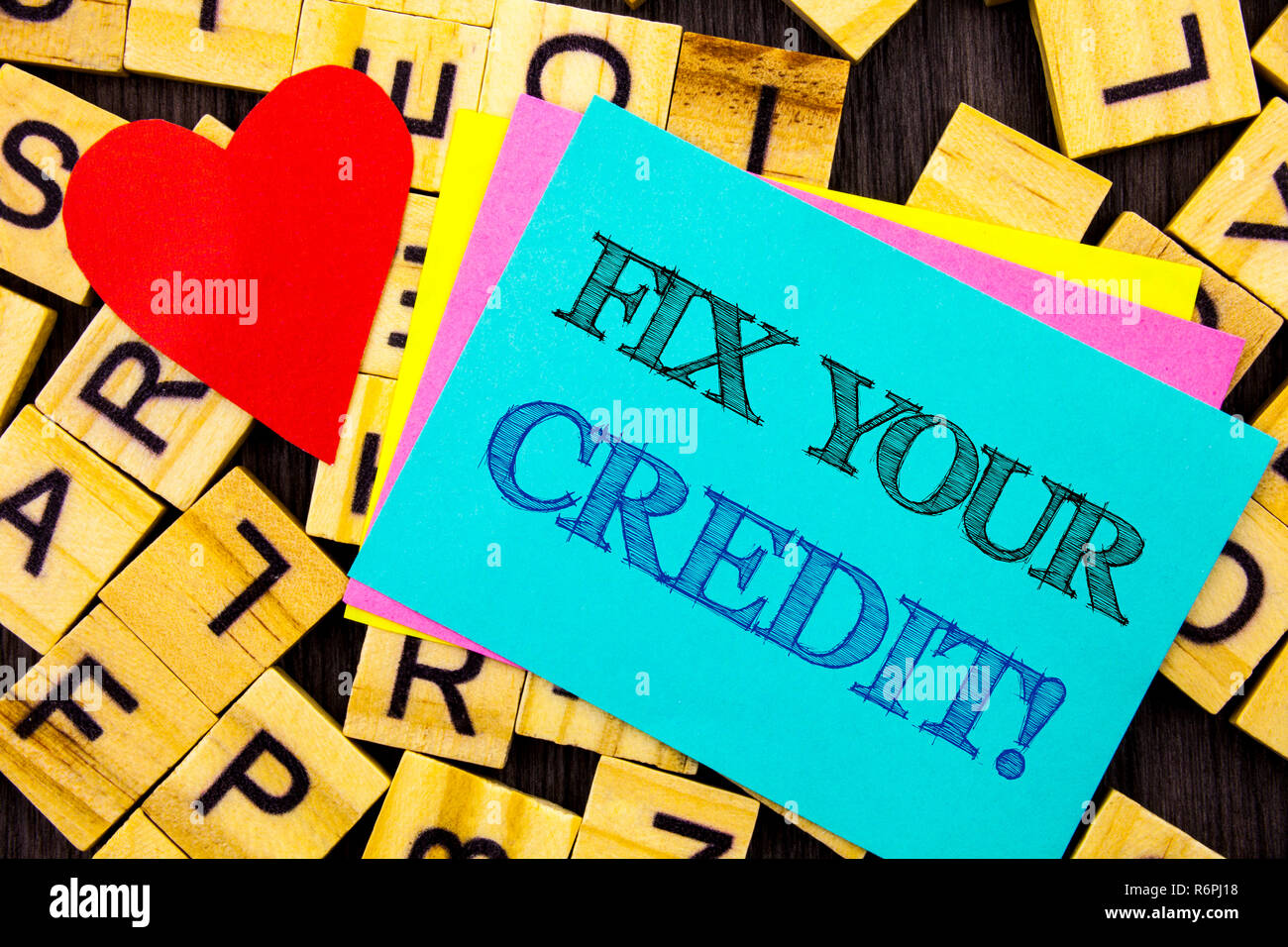 Texte manuscrit montrant réparer votre crédit. Photo conceptuelle mauvais Score Score Avice Fix réparation Amélioration written on colorful sticky note sur la lettre fond Amour Coeur d'Aimer Banque D'Images Texte manuscrit montrant réparer votre crédit. Photo conceptuelle mauvais Score Score Avice Fix réparation Amélioration written on colorful sticky note sur la lettre fond Amour Coeur d'Aimer Banque D'Images