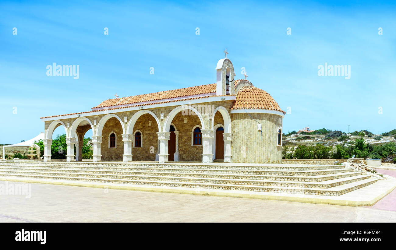 Temple Saint Epifanios dans Ayia Napa Banque D'Images