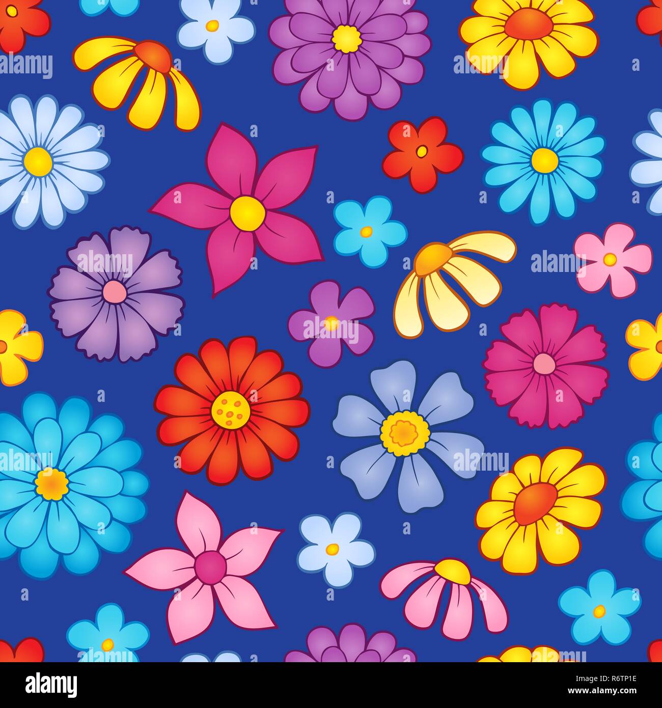 Fond fleur transparente thème 8 Banque D'Images