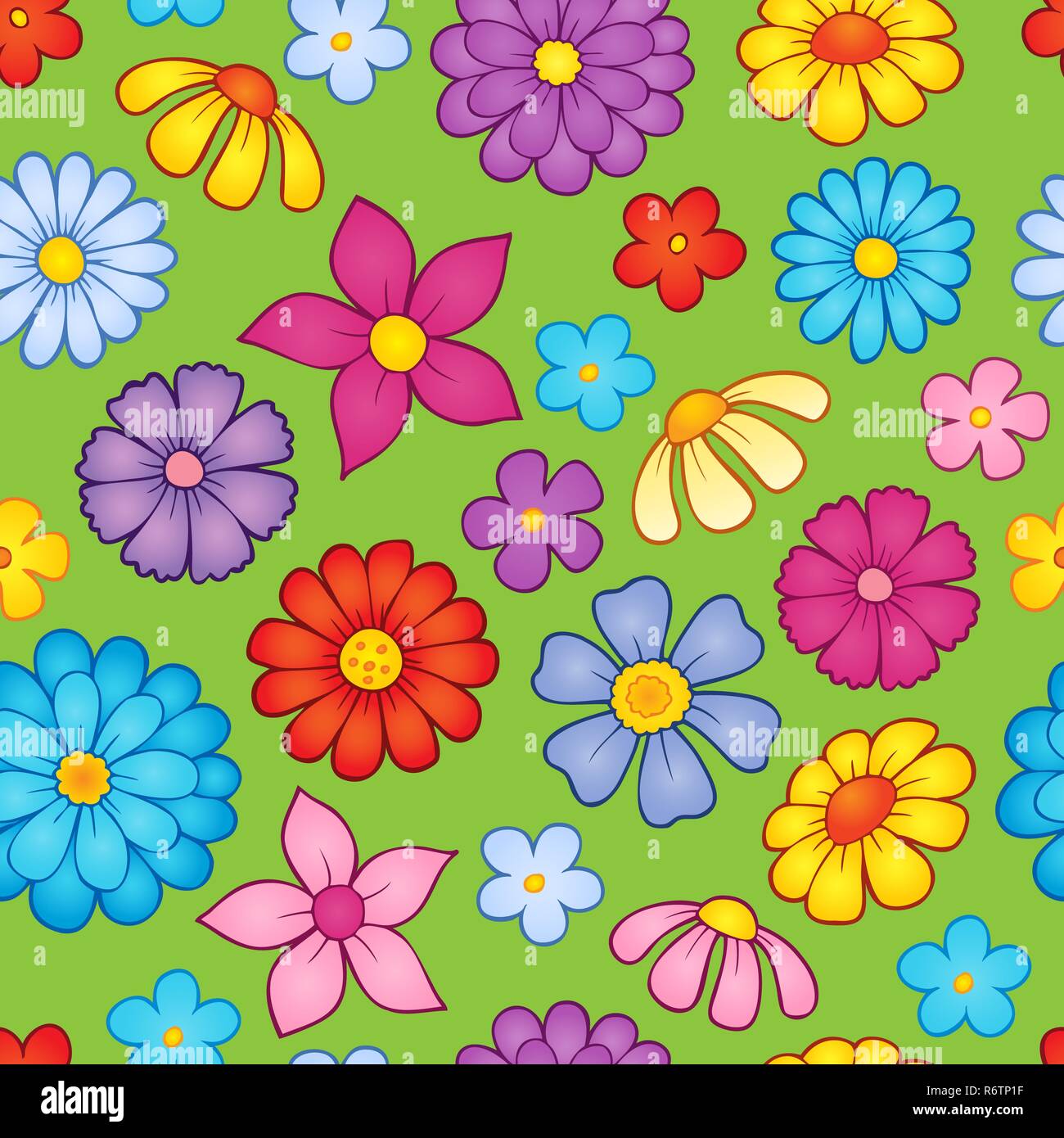 Fond fleur transparente thème 9 Banque D'Images