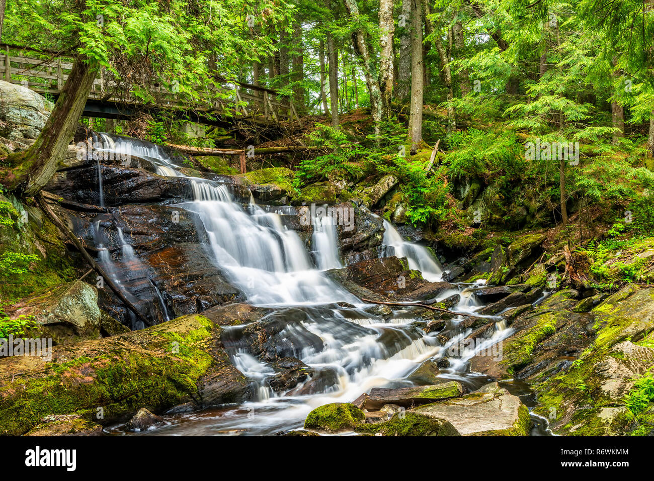 Peu de High Falls Bracebridge Banque D'Images