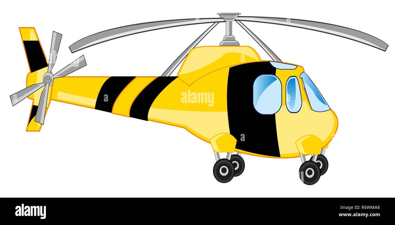 L'hélicoptère de transport aérien Banque D'Images