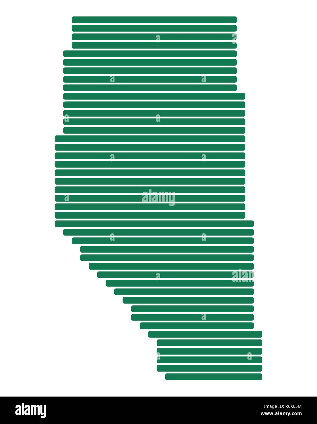 carte de l’alberta Banque D'Images