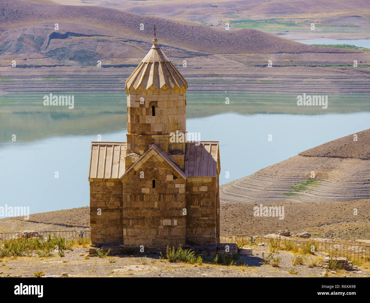 Le monastère et l'église en Iran Banque D'Images Le monastère et l'église en Iran Banque D'Images
