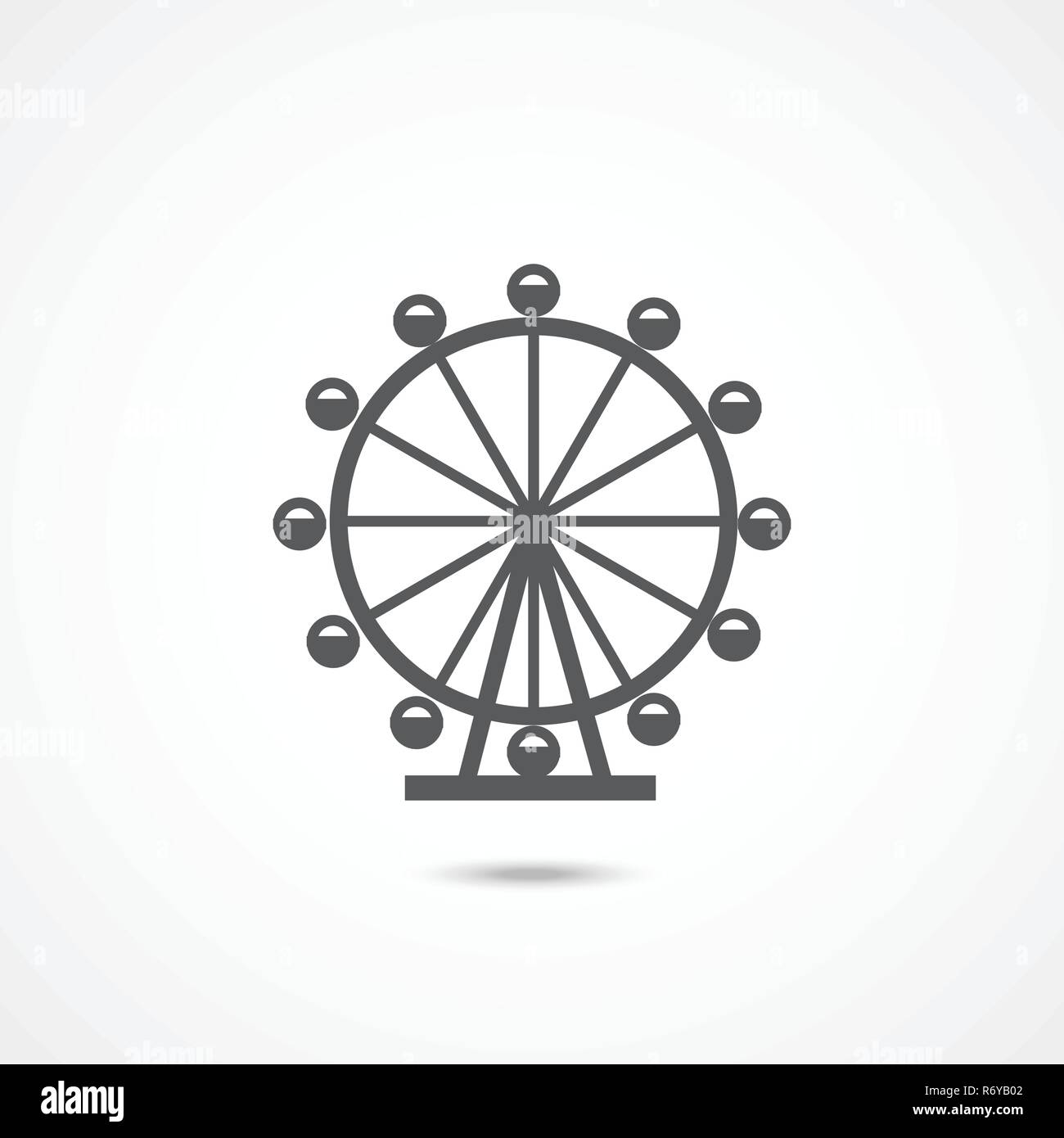 Roue des foires Banque d'images vectorielles - Alamy