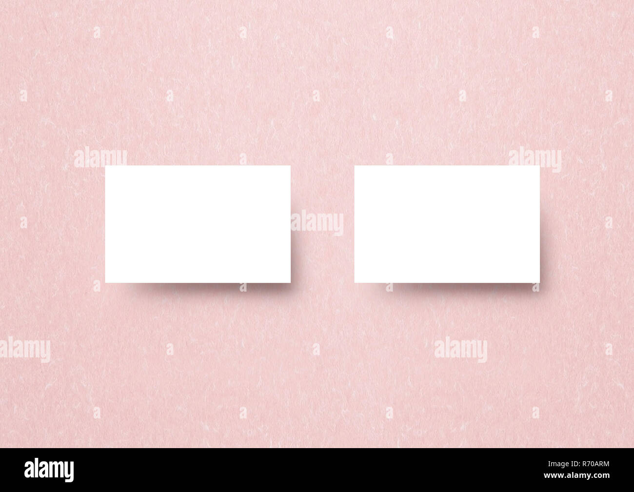 La carte de mock-up gradient paastel modèle texturé rose papier japonais backbround Banque D'Images La carte de mock-up gradient paastel modèle texturé rose papier japonais backbround Banque D'Images