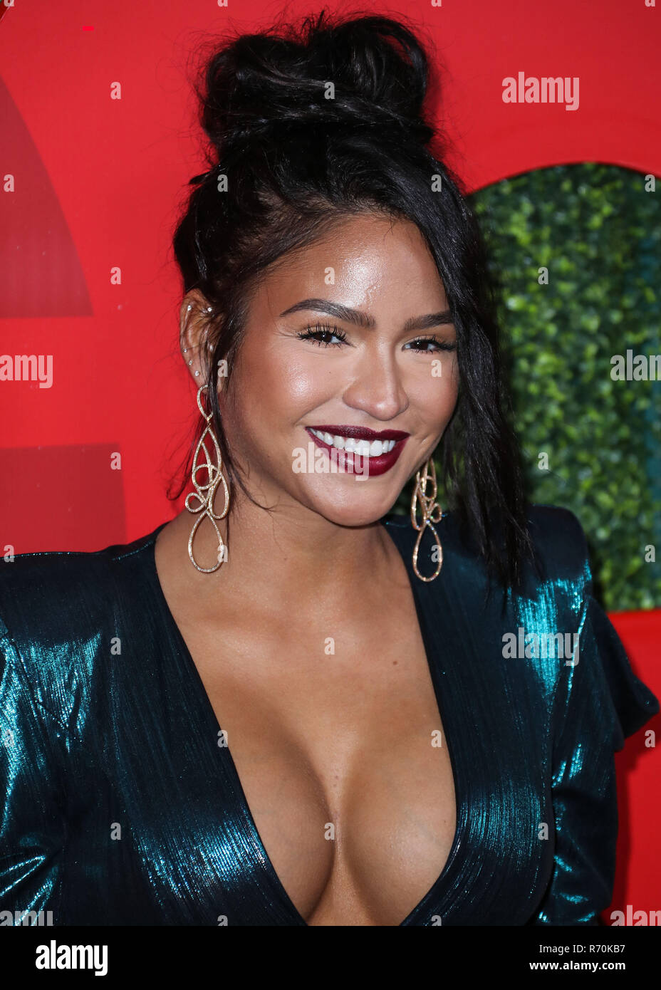 Los Angeles, États-Unis. 06 Dec, 2018. BEVERLY HILLS, LOS ANGELES, CA, USA - Décembre 06 : La chanteuse Cassie (Casandra Elizabeth Ventura) arrive au 2018 GQ Hommes de l'Année a tenu à Benoît Estate le 6 décembre 2018 à Beverly Hills, Los Angeles, Californie, États-Unis. (Photo par Xavier Collin/Image Crédit : Agence de Presse) L'agence de presse Image/Alamy Live News Banque D'Images