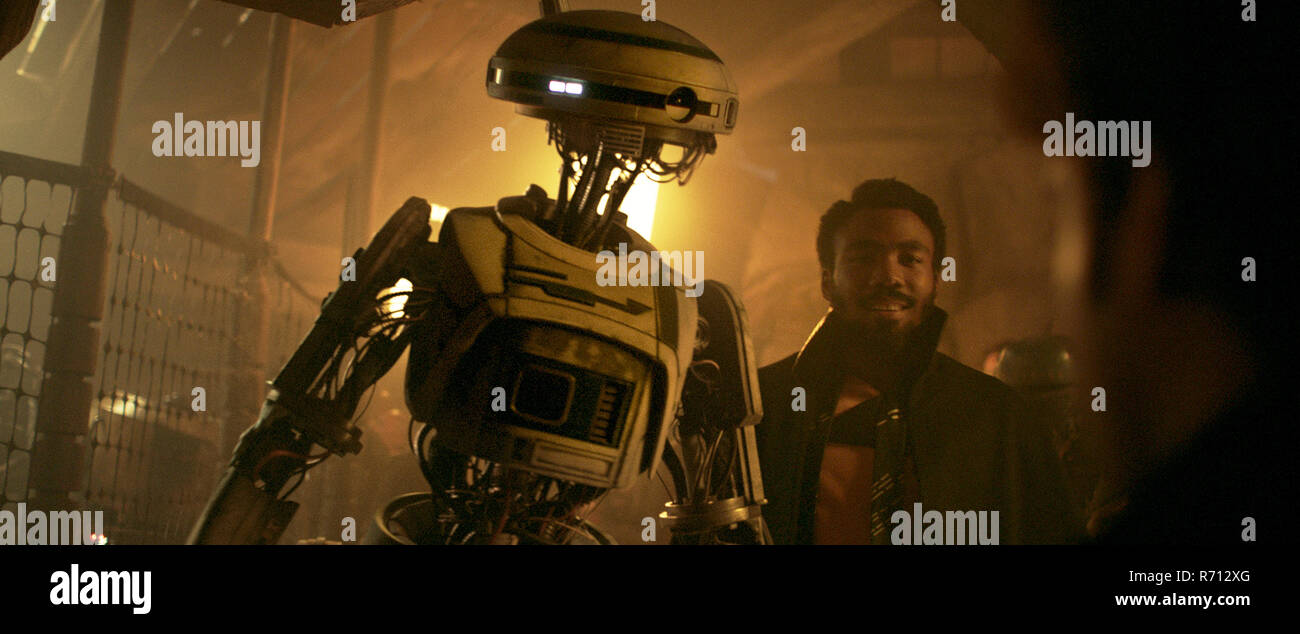 DATE DE SORTIE : Mai 25, 2018 Title : Solo : Une Histoire de Star Wars Lucasfilm : STUDIO Réalisateur : Ron Howard Résumé : Au cours d'une aventure dans le milieu criminel, Han Solo rencontre son futur co-pilote Chewbacca et Lando Calrissian rencontre ans avant de rejoindre la rébellion. Avec : DONALD GLOVER comme Lando Calrissian. (Crédit Image : © Lucasfilm/photos) Banque D'Images