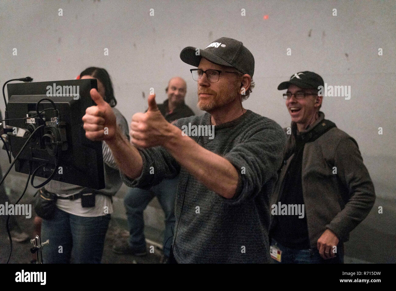 DATE DE SORTIE : Mai 25, 2018 Title : Solo : Une Histoire de Star Wars Lucasfilm : STUDIO Réalisateur : Ron Howard Résumé : Au cours d'une aventure dans le milieu criminel, Han Solo rencontre son futur co-pilote Chewbacca et Lando Calrissian rencontre ans avant de rejoindre la rébellion. Avec : Ron Howard sur l'ensemble. (Crédit Image : © Lucasfilm/photos) Banque D'Images