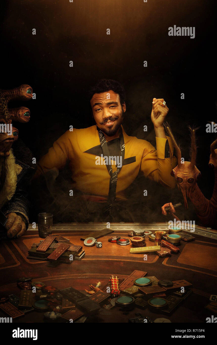 DATE DE SORTIE : Mai 25, 2018 Title : Solo : Une Histoire de Star Wars Lucasfilm : STUDIO Réalisateur : Ron Howard Résumé : Au cours d'une aventure dans le milieu criminel, Han Solo rencontre son futur co-pilote Chewbacca et Lando Calrissian rencontre ans avant de rejoindre la rébellion. Avec : DONALD GLOVER comme Lando Calrissian. (Crédit Image : © Lucasfilm/photos) Banque D'Images