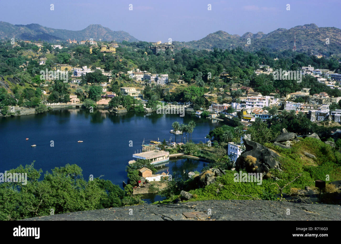 Nakki Lake, mount abu, Rajasthan, India Banque D'Images