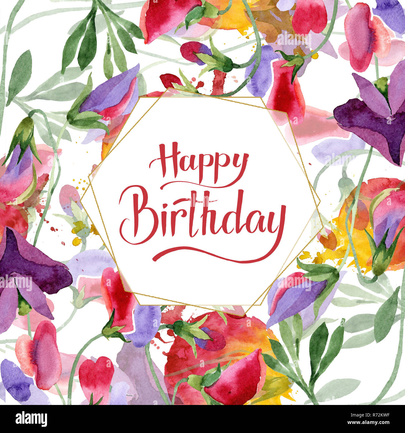 Fleurs De Pois Rouge Joyeux Anniversaire Monogramme L Ecriture La Calligraphie Fond D Aquarelle Crystal D Or Du Chassis Photo Stock Alamy Fleurs De Pois Rouge Joyeux Anniversaire Monogramme L Ecriture La Calligraphie Fond D Aquarelle Crystal D Or Du Chassis Photo Stock Alamy
