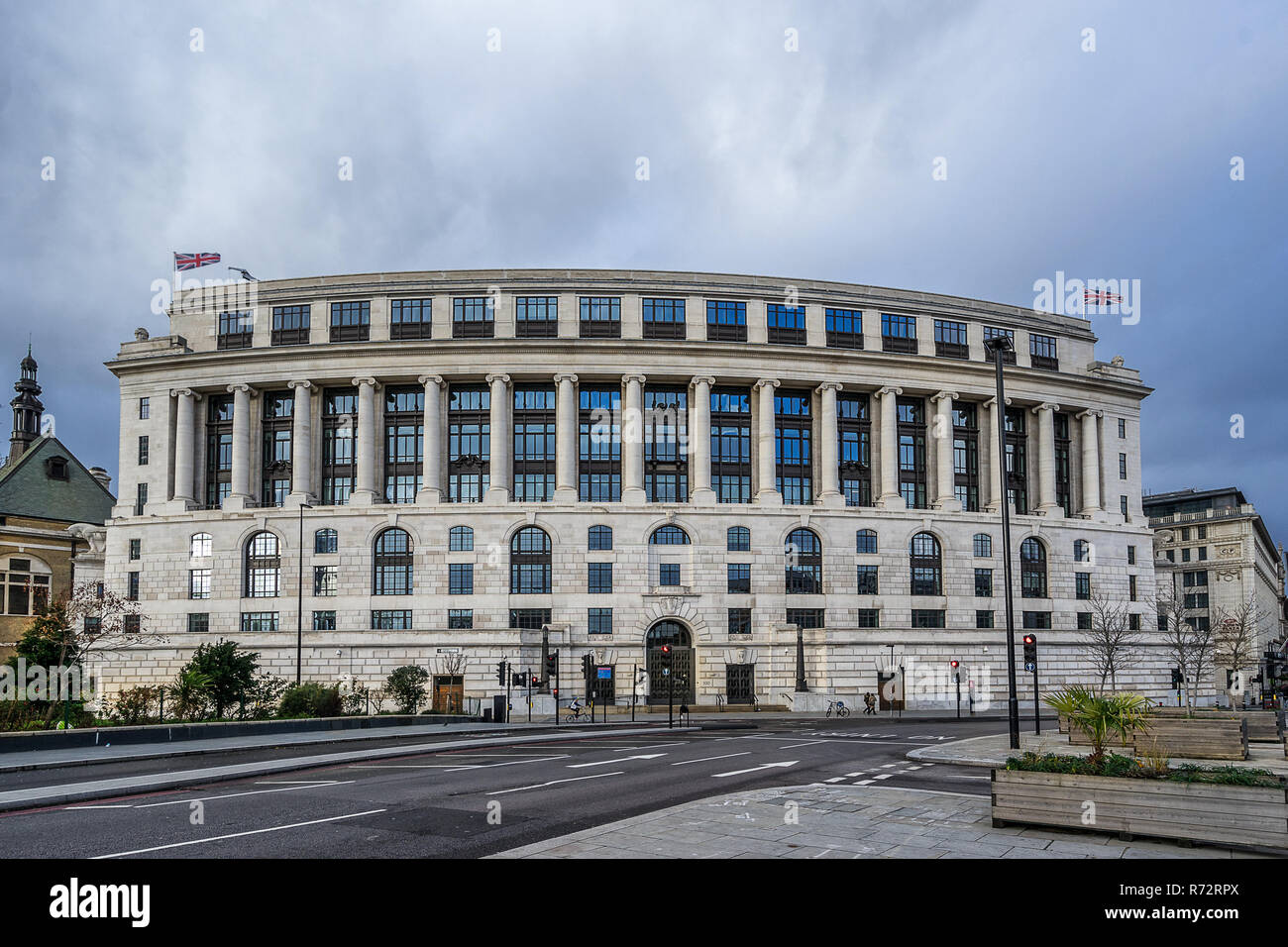 Unilever House à London Blackfriars Banque D'Images