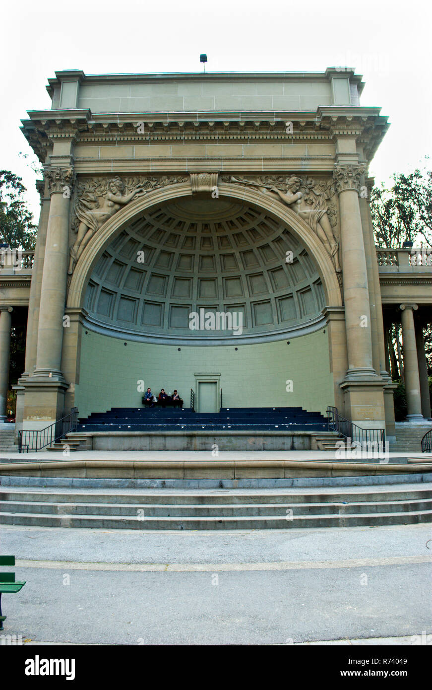 Le Golden Gate Park Bandshell - Banque D'Images