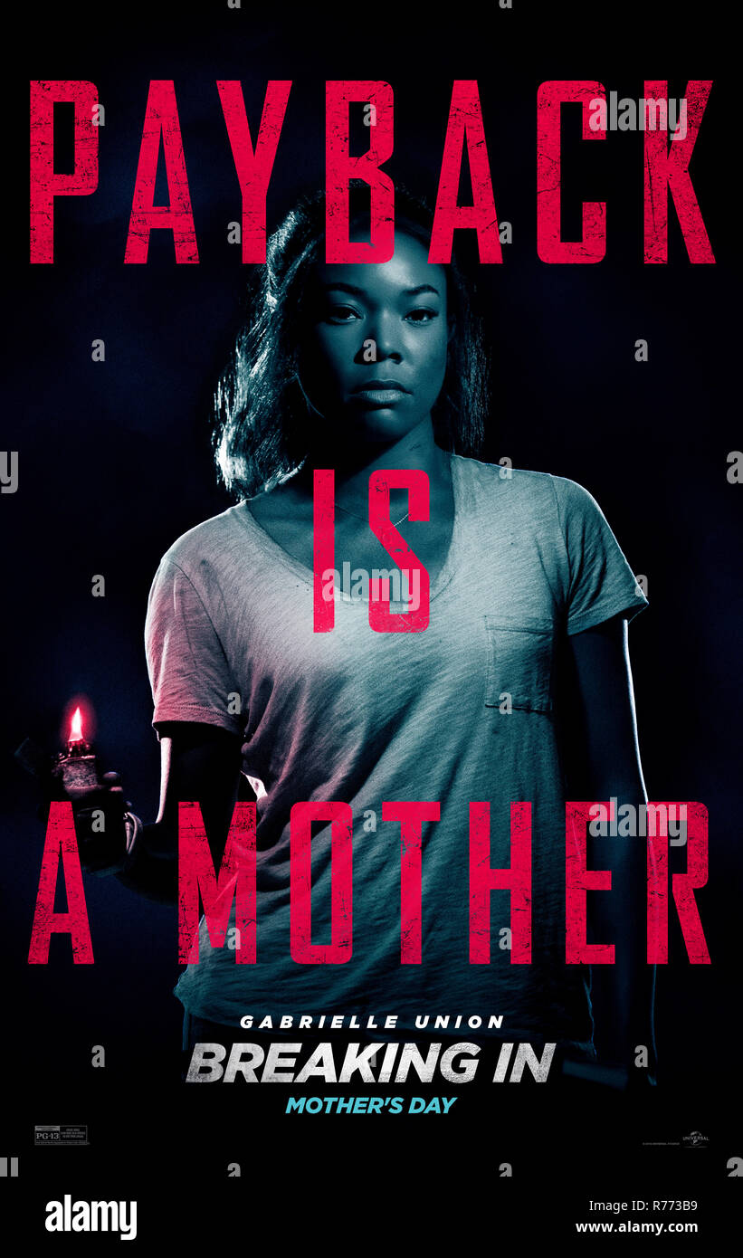 DATE DE SORTIE : Mai 11, 2018 Title : Rupture dans le studio : Universal Pictures Réalisateur : James McTeigue PLOT : une femme se bat pour protéger sa famille lors d'une invasion de domicile. Avec : Gabrielle Union, Billy Burke, Richard Cabral. (Crédit Image : © Universal Pictures/photos) Banque D'Images