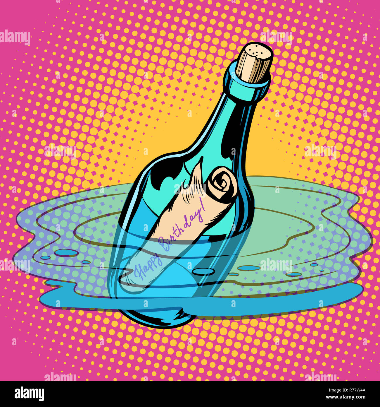 Joyeux Anniversaire Bouteille Avec Remarque Mer Photo Stock Alamy Joyeux Anniversaire Bouteille Avec Remarque Mer Photo Stock Alamy
