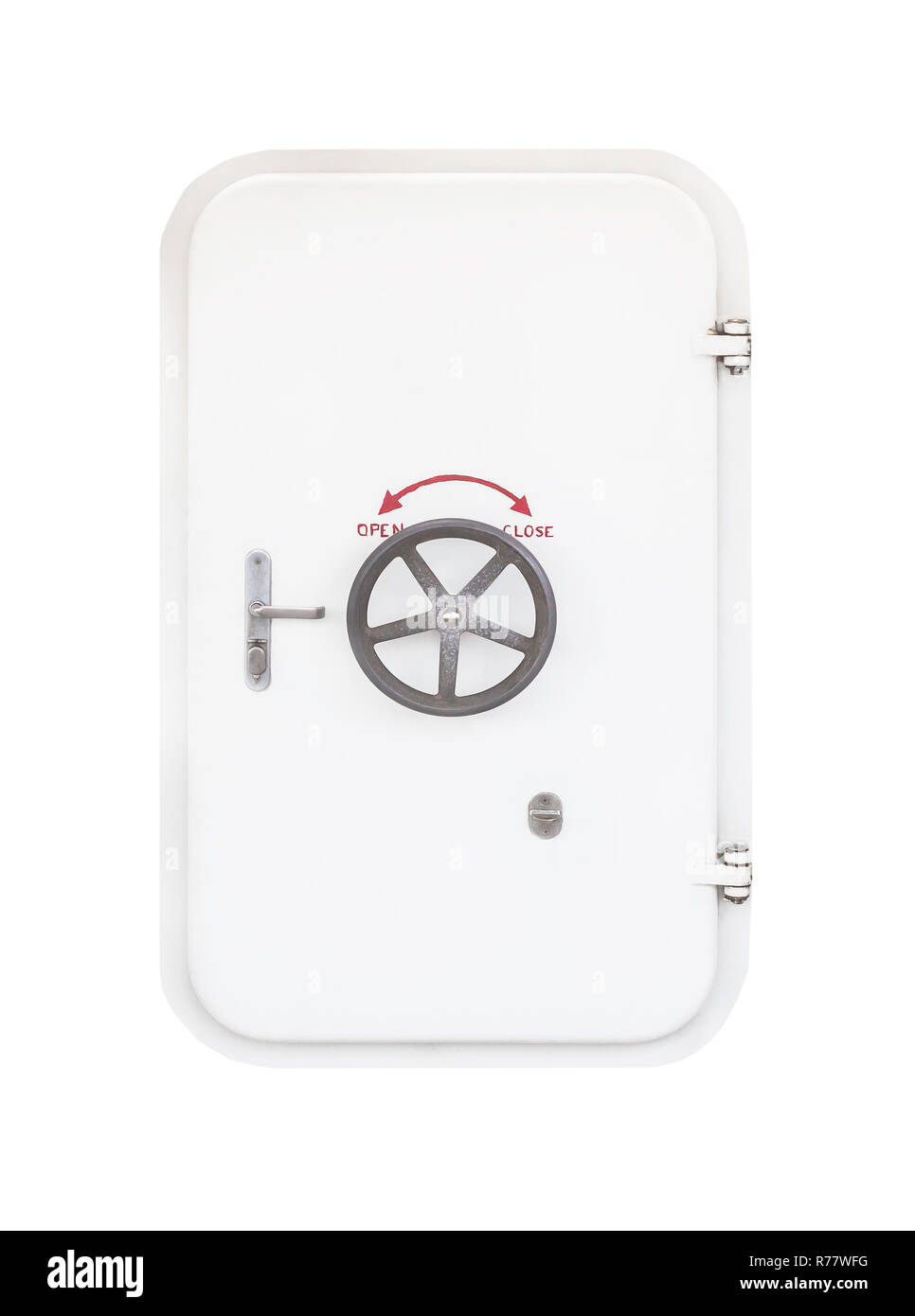 Porte de navire d'isolé Banque D'Images