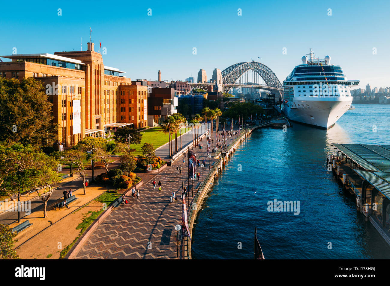 Les roches à Circular Quay, Sydney, Australie Banque D'Images