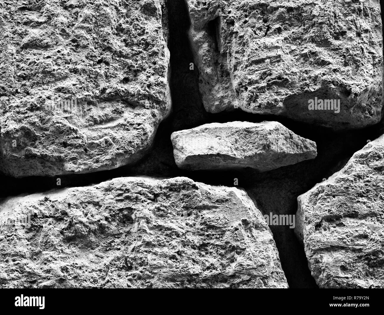 La texture du mur de maçonnerie et Banque D'Images