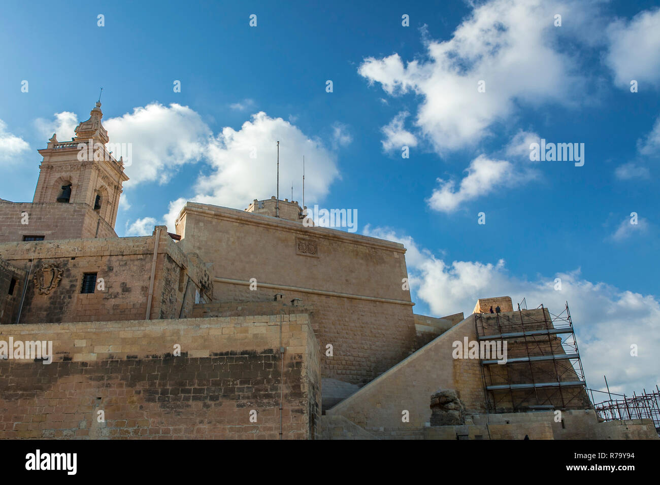 Mur Bastion restauré Banque D'Images