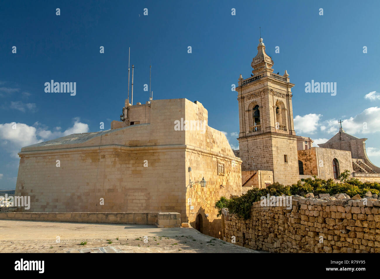 Cittadella Gozo Banque D'Images