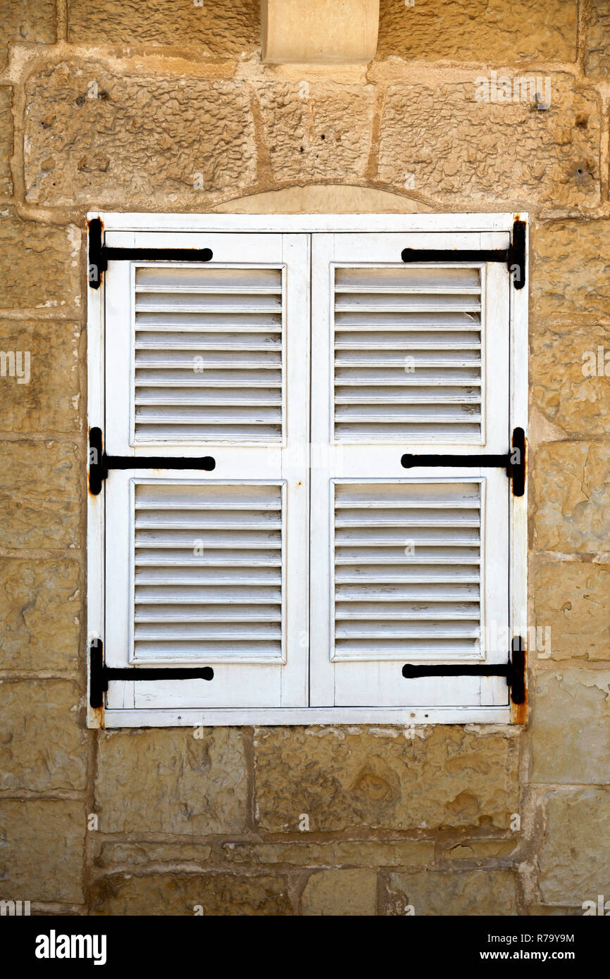 Fenêtre blanche Banque D'Images