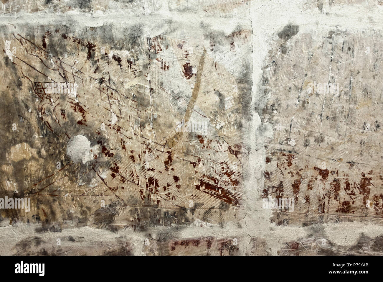 Graffiti Galleon Banque D'Images