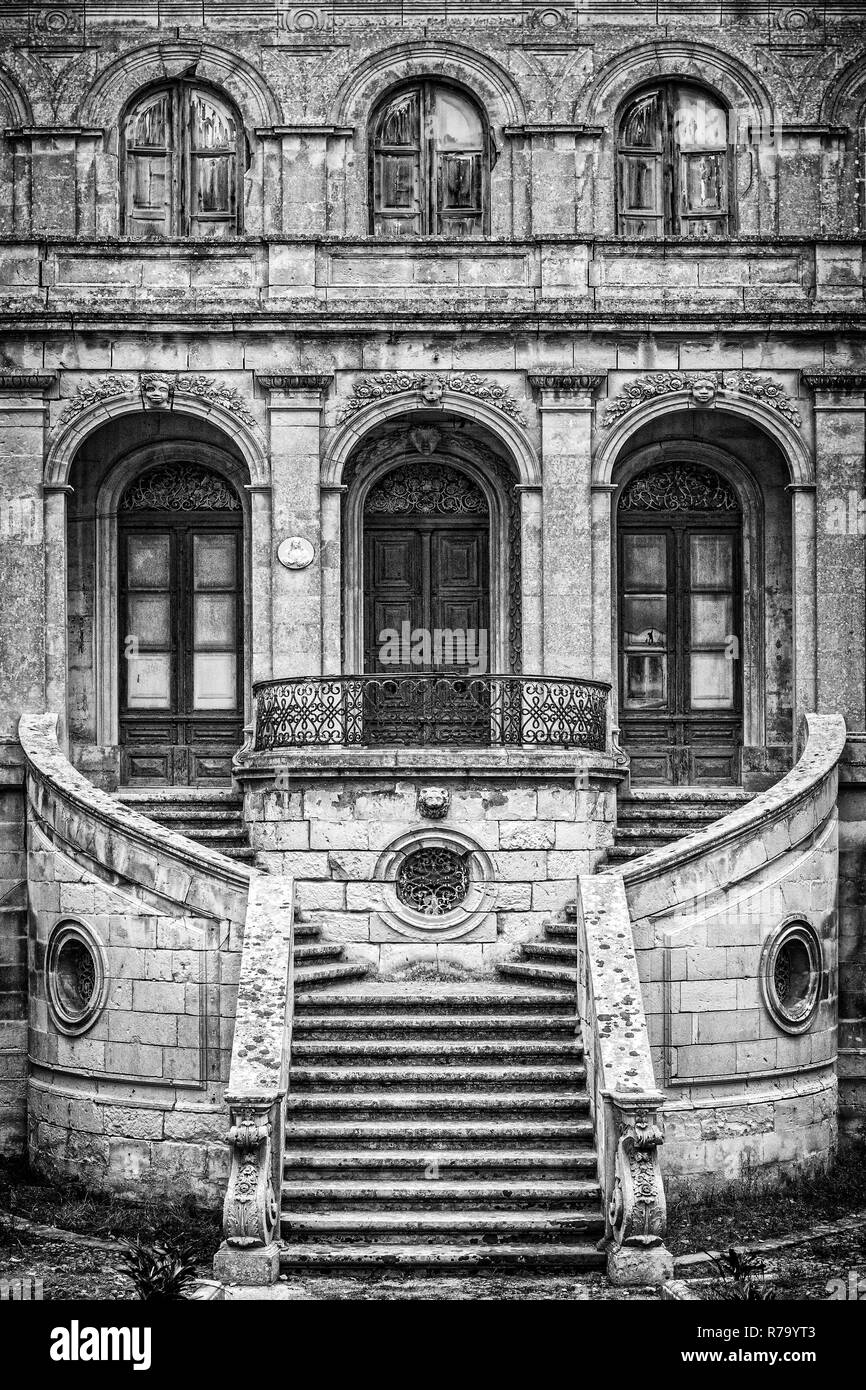 Maison abandonnée Banque D'Images