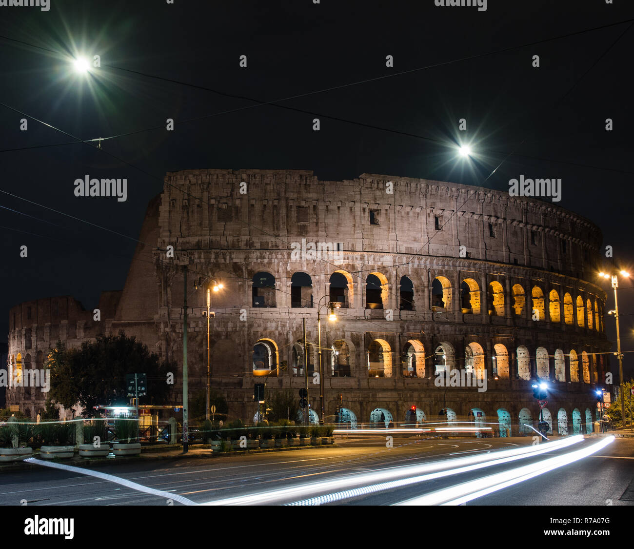Colosseo Rome Banque D'Images